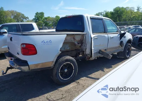 2002 Ford F-150 Lariat/Xlt from USA, damaged, VIN 1FTRW08LX2KA47791
